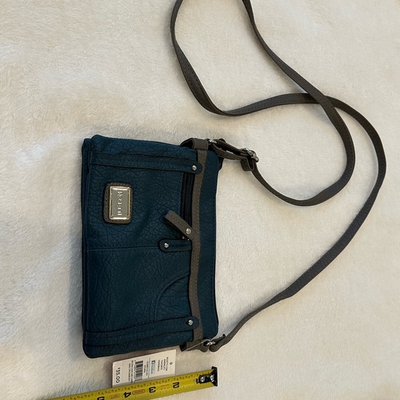 Rosetti Dark Teal Crossbody Bag - Picture 3 of 6